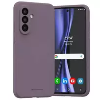 Mercury Case: Silicone phone case for Samsung Galaxy A56 (A566), purple