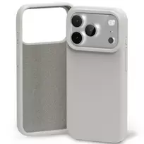 Mercury Gray silicone iPhone 17 Pro case