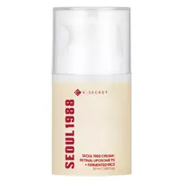 K-Secret , Seoul 1988, Retinal Liposome + Fermented Rice, Anti-Wrinkle Cream, For Face, 50 ml