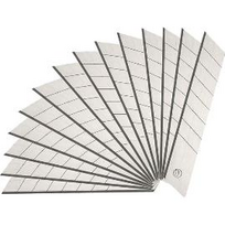 TAPETINIŲ PEILIŲ GELEŽTĖS 18×0,33mm, 10vnt. LAUŽOMOS
