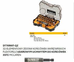 DEWALT FLEXTORQ ANTGALIŲ RINKINYS 32 vnt. /MCALREN