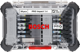 BOSCH ANTGALIŲ RINKINYS PRO IMPACT 36vnt.