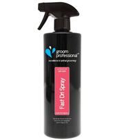 Groom Professional Fast Dri purškiklis - formulė, kuri sumažina džiovinimo laiką 50%, su saldžiu vaisių aromatu.