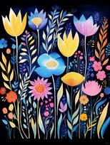 New Arrival Diamond Painting Fruit Flower Cross Stitch Beaded Embroidery Daisy Daisy Full Square Round Mosaic Decor Home Full Round 20x30CM