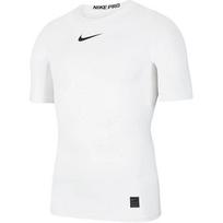 Nike Pro Fitted Short Sleeve Compression T-Shirt Men Tops White CT8460-100 S