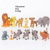 Disney 9 vnt./rinkinys 4,5–8,5 cm Liūtas Karalius Simba Nala Timonas veiksmo figūrėlės modelis Anime figūrėlės Kalėdinė dovana vaikams without box