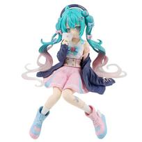 20CM Anime Hatsune Miku X Cinnamoroll Figūrėlė Anime Aksesuaras Kolekcionuojami Modeliai Dekoratyviniai Papuošalai Vaikams Kawaii Dovana