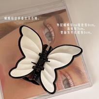 Super fairy acrylic bow grab clip, temperament shark catch Korean ins style hairpin