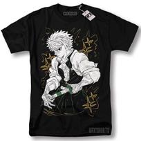 Demon Slayer Sanemi Shinazugawa Shirt Anime Manga Kimetsu no Yaiba T-Shirt Unisex T-Shirt XXXL