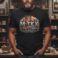 M-TEX Oil Company Shirt Landman TV Show Tee Fort Worth TX Oilfield Worker  Unisex T-Shirt XXXL