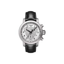 TISSOT Quartz Movement 200m Waterproof Women's Watch 34mm Silver Dial Stainless Steel Case Leather Strap T055.217.16.032.02 Regular Watch Box