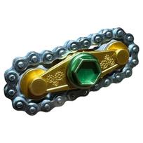 EDC Metal Gear Chain Fidget Spinner Stackable Alloy Fingertip Gyro Stress Relief Spinners Toy Rotating Antistress Fidgeting Toys auksas