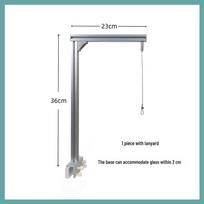 Nitray Magic Spot LED Tube Light with L-Shaped Bracket for Fish Tank and Water Plant - Industrial Style Gantry Hanger