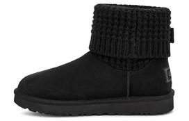 UGG Classic Solene Mini Snow Boots Black Women's 1113463-BLK 37
