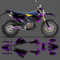 PowerZone For Husqvarna Decal 15-20 701 SUPERMOTO ENDURO 2015-2017 2018 2019 2020 Custom Team Graphics Decals Stickers Kit