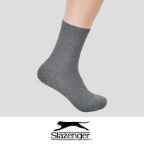 Slazenger (Sports) Basic Color Daily Women's Ribbed Socks (P001830943) Navy (5 pairs)