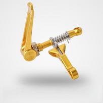 1Pcs For  Folding Bike Seatpost Clamp High Strength Lightweight Aluminum Alloy With Folding Hooks Accessories A3