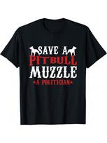 Animal Activist Pitbull Lover Dog Owner Save A Pitbull T-Shirt S įvairiaspalvis