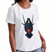 Robot Head unisex's Cotton T Shirt, Pure Cotton Premium Print, Durable, Casual And Fashionable, Featuring A Futuristic Robot Head Design, Stylish And S įvairiaspalvis