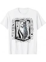 Funny Physics Schr?dinger's Cat In A Box Quantum Physics T-Shirt S įvairiaspalvis
