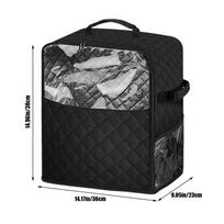 Stand Mixer Cover with Appliance Sliders Base Compatible withKitchenAid Mixer-Storage Bag for 6/7/8 Quart forKitchenAid
