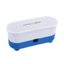 High-Frequency Ultrasonic Glasses Cleaner Machine Wireless Control Multi-Purpose Cleaning For Contact Lens Watch And Jewelry mėlyna
