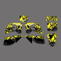 For Suzuki RM 125 250 RM125 RM250 1993 1994 1995 Motorcycle Graphics Background Decals Stickers Protector Stickers Customize