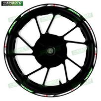 For Aprilia RSV4 RS V4 RS4 motorcycle accessories 17 inch front and rear wheel stickers reflective wheel stripe decals stickers