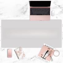 Extra Large Non-Slip English Shortcut Key Mouse Pad - Dirt-Resistant European and American Style Desk Pad 210*260*2mm; Buyer brings own pictures