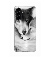 Case - Maniacase - Samsung Galaxy A56 - Silicone - Flexible - Wolf and She-wolf Pattern juoda