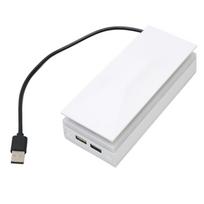 Game Console Cooling Fan LED Light Strip Top Dust Proof Colorful Console Fan for Xbox Series S