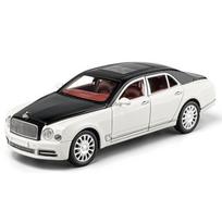 1/24 Bentley Mulsanne Alloy Car Diecasts & Toy Vehicles Car Model Sound and Light Pull Back Car Toys Gifts balta