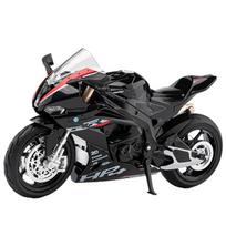 1/12 BMW S1000RR HP4 Race Alloy Top Luxury Sports Motorcycle Model Diecasts Metal Road Racing Motorcycle Model Sound Light Kids Gift juoda