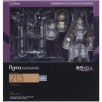 Figma 3 Style Attack on Titan Anime Shingeki no Kyojin Scouting Legion Levi Boxed PVC Action Figure Model Toy Gift no box
