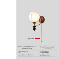 Retro Mid-century Nanyang Style Wall Lamp modelis c spalva