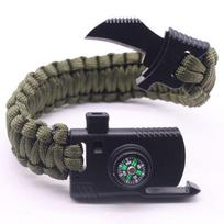 Multi-functional Paracord Survival Bracelet