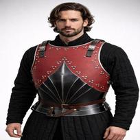 Medieval Knight Gothic Cuirass Armor 18 Gauge Steel Breastplate LARP Cosplay Chest Plate Gift