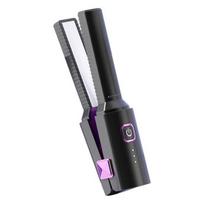 Portable Cordless Hair Straightener 30 Seconds Quick Heat Dual Purpose Styler USB Charging Auto Off Wireless Anti Scalding Travel Hair Styler Home juoda