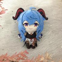 20cm Anime Genshin Impact Ganyu Plush Doll Pillow Toy Kawaii Kazuha Plush Toys Gift For Children 20cm