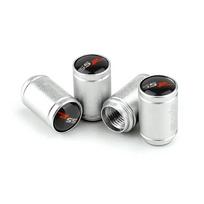 for Chevrolet Malibu Orlando Captiva Lacetti Sail Aveo Cruze Optra Trax Silverado 4pcs Aluminum Car Wheel Tire Valve Caps Covers