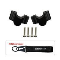 HIMALAYAN Handlebar Riser Mount Handle Bar Clamp Rise Extend Adapte For Himalayan 450 Himalayan450 2024 2025 Keychain Keyring