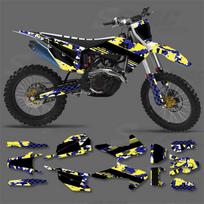 SPACE Motorcycle Graphics Decal for Husqvarna TC FC TX FX FS 2019-2022 TE FE 2020 2021 2022 2023 Decals Stickers Kits