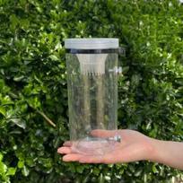 Clear Plastic Fish Trap Bottle Anti-Escape Mesh Cage Small Fish Trap Fish Container Fun Fishing Fishing Pot Fishing Outdoors 18cm-7.09in