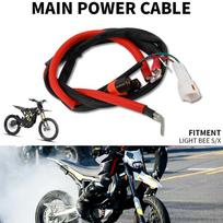 Main Power Wire Wiring Harness For Surron Sur Ron Lightbee  X S Electric Dirt Bike Play and Plug Battery Connector Cable Wire China Mainland