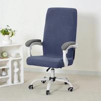 Polar Fleece Office Chair Cover Water Repellent Computer Desk Chair Covers Stretch Gaming Armchair Protector Case office Home 1PC chair cover