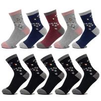 [Arnold Palmer] Non-slip Women's Mid-calf Socks 10 Pairs SL004 Women's Cotton Socks 230~250mm