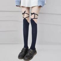 Women's ballet-style spandex knee socks plain socks FREE