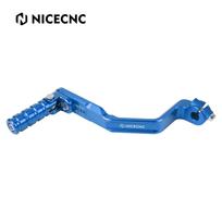 NICECNC Shift Lever Pedal For Yamaha YFZ450R RSE 2009-2025 YFZ450X 2010-2011 Replace 18P-18110-00-00 90° Adjustable Aluminum mėlyna