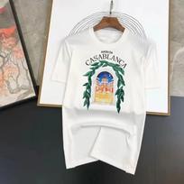 Vintage High Street CASA T-Shirt Printed Plus Size Hip Hop Tees Harajuku Casual Loose unisex unisex Short Sleeve Tops S įvairiaspalvis