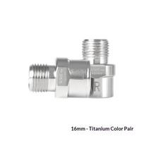 Metal Bike Pedal Axle Extenders Bicycle Pedal Extension Axle Core Bolts Spacers For Mountain Road Bicycle Pedals 16mm sidabras
